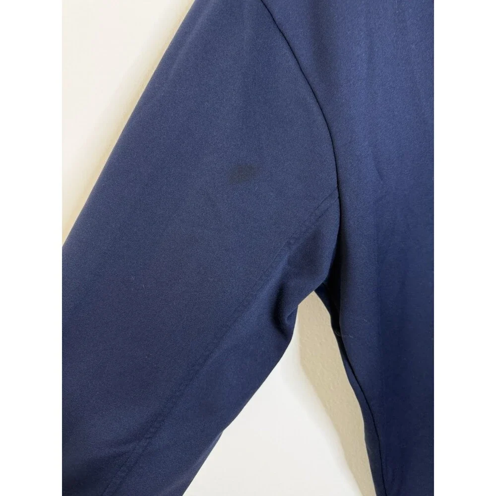 THE NORTH FACE Hoodie Men's Size XXL Navy Blue Full Zip Sweatshirt Lightweight